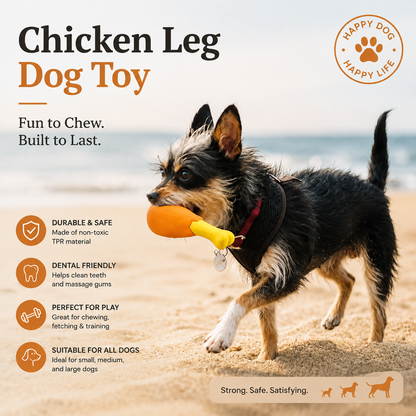 Elunavico®Chicken Leg Dog Toy