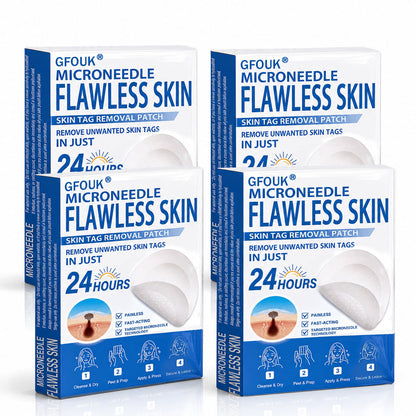 👍Official Brand Shop  | ☘️GFOUK®  Microneedle Skin Tag Removal Patch(𝐅𝐨𝐫 𝐒𝐤𝐢𝐧 𝐓𝐚𝐠𝐬, 𝐒𝐦𝐚𝐥𝐥 𝐒𝐤𝐢𝐧 𝐆𝐫𝐨𝐰𝐭𝐡𝐬, 𝐖𝐚𝐫𝐭𝐬, 𝐌𝐨𝐥𝐞𝐬, 𝐀𝐠𝐞 𝐒𝐩𝐨𝐭𝐬 & 𝐏𝐢𝐠𝐦𝐞𝐧𝐭𝐚𝐭𝐢𝐨𝐧 𝐂𝐨𝐧𝐜𝐞𝐫𝐧𝐬)