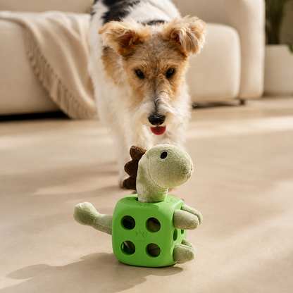 Elunavico®Dinosaur Puzzle Toy for Dogs