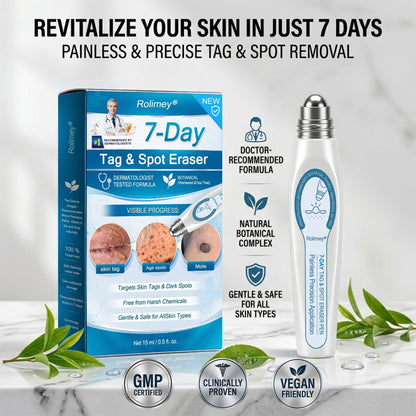 🌟Official Brand Shop | Rolimey® 7-Day Roll-On for Skin Spots and Skin Tags – Pain-Free & Scar-Free