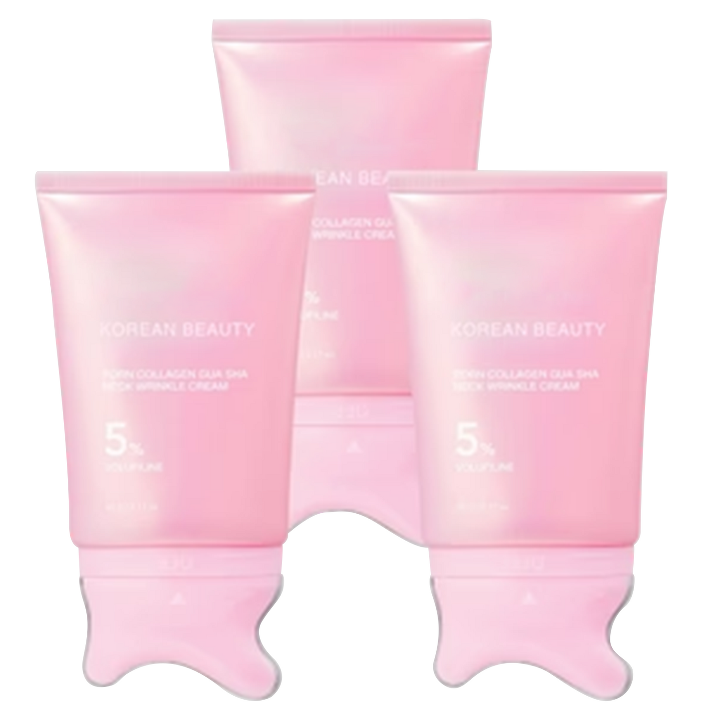 🔥 5-Min Neck Lift Cream – PDRN Collagen Gua Sha, Firms Turkey Neck & Jawline