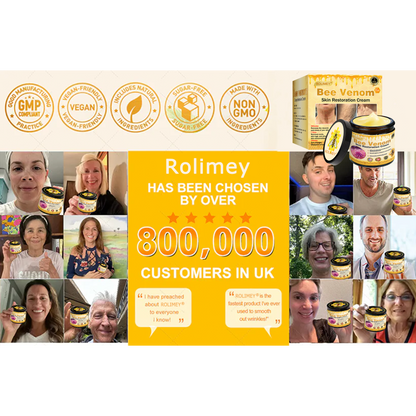 💫🧑‍⚕️Rolimey® Bee venom Pro Comprehensive Cream —Tightening for Skin Types 🔥