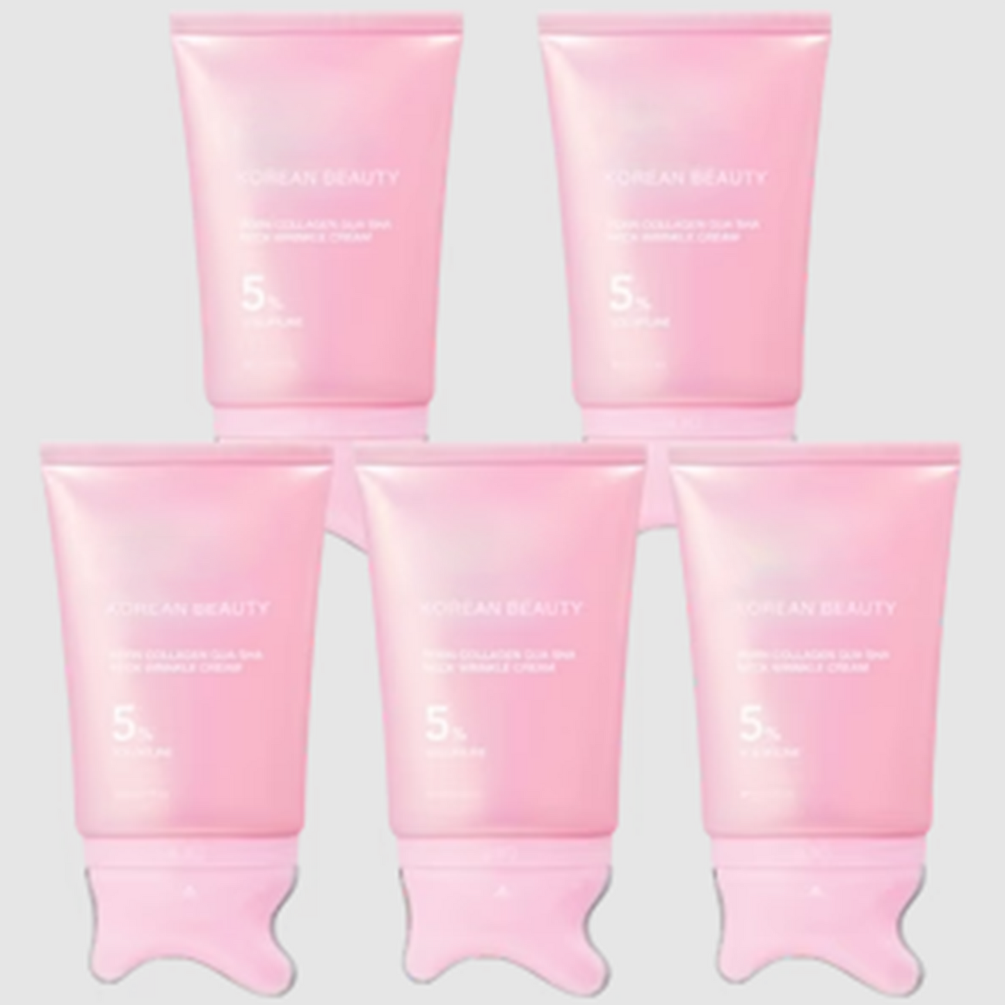 🔥 5-Min Neck Lift Cream – PDRN Collagen Gua Sha, Firms Turkey Neck & Jawline