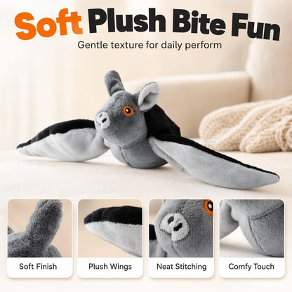 Elunavico®Soft Plush Bat Cat Toy