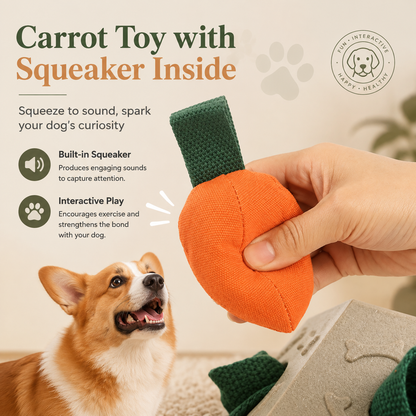 Elunavico®Interactive Treat Puzzle Toy for Dogs