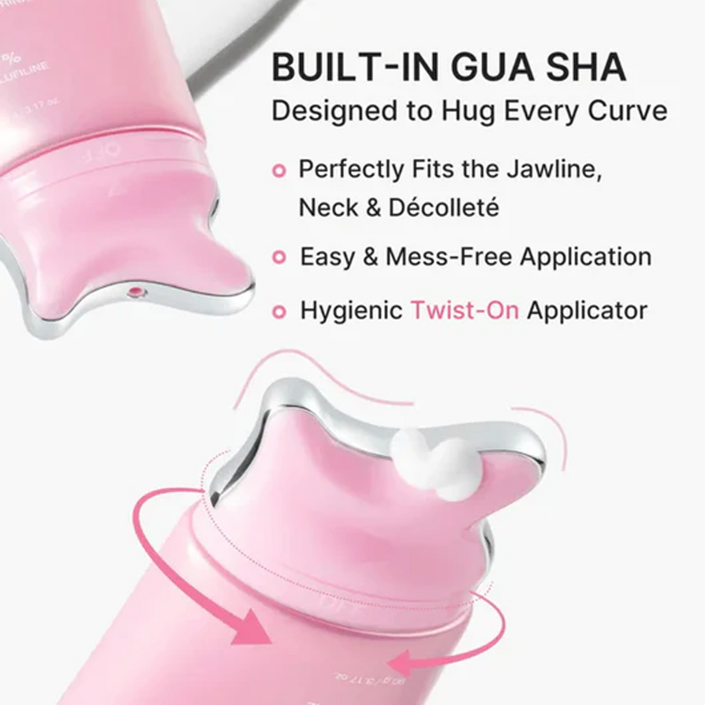 🔥 5-Min Neck Lift Cream – PDRN Collagen Gua Sha, Firms Turkey Neck & Jawline