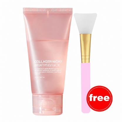 🌸Final 6 Hours: 60% OFF Collagen Overnight Wrapping Peel Off Facial Mask Pack
