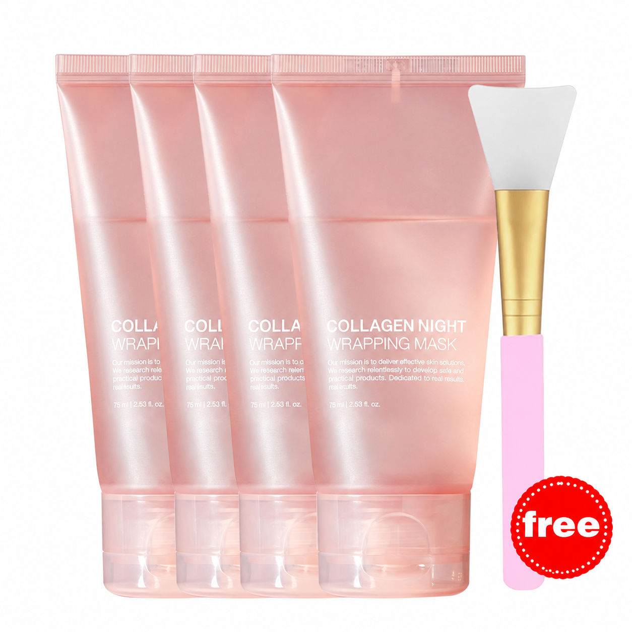 🌸Final 6 Hours: 60% OFF Collagen Overnight Wrapping Peel Off Facial Mask Pack