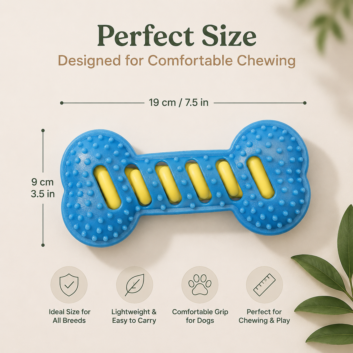 Elunavico®Durable Dog Chew Toy